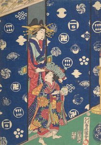 Trykk, 1800-tallet., 1800-tallet. av Utagawa Kunisada