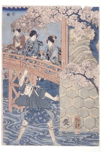 norwegian av Utagawa Kuniyoshi