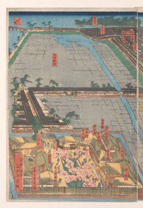 Oversikt over Honcho-distriktet og Miyozaki-kvarteret i Yokohama