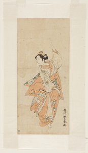 Geisha danser av Utagawa Toyoharu