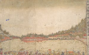 Perspektivtrykk: Shinobazu Pond.