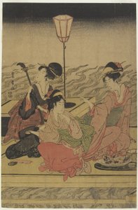 juni (Sommerfest på Kamo-elven), tidlig på 1800-tallet