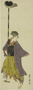 Parodi på en daimyo-prosesjon av Utagawa Toyohiro