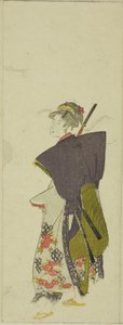 Parodi på en daimyo-prosesjon av Utagawa Toyohiro