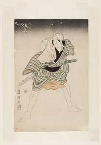 Skuespiller Bando Mitsugoro III (farget treblokktrykk) av Utagawa Toyokuni