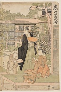 Shika tehuset av Utagawa Toyokuni