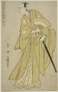 Otawaya: Onoe Matsusuke I som Oboshi Yuranosuke, fra serien "Portraits of Actors on Stage (Yakusha butai no sugata-e)" av Utagawa Toyokuni I