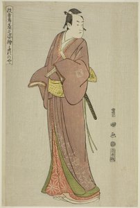 Takinoya: Ichikawa Mon-Osuke Ii Asogano Juro, fra TV-serier av Utagawa Toyokuni I