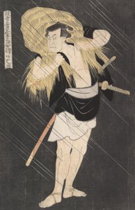 Skuespilleren Otani Tomoemon i rollen som Ono Sadakuro, fra serien Image of Actors ..., ca. 1795. av Utagawa Toyokuni I