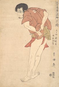Skuespilleren Arashi Ryuzo senere kjent som Arashi Shichigoro, 1700-1900-tallet. av Utagawa Toyokuni I