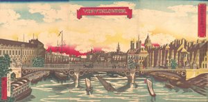 Utsikt i London, landenes velstand: London, England, september 1872..