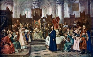 Jan Hus for konsilet i Konstanz, 1415 1926.