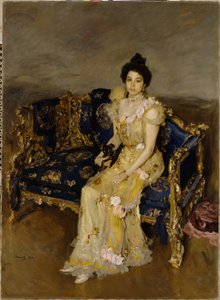 Portrett av Sofia Botkina, 1899 av Valentin Aleksandrovich Serov