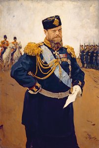 Portrett av tsar Alexander III, 1900