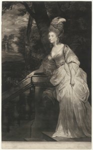 Georgiana, hertuginne av Devonshire av Valentine Green