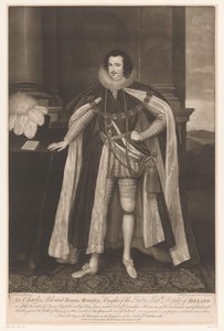 Portrett av Charles Blount Sir Charles Blount Baron Mountjoy, Knight of the Parter, Lord Deputy of Ireland (tittel på objekt)