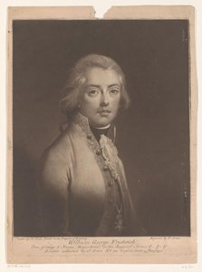 Portrett av William George Frederick av Orange-Nassau av Valentine Green