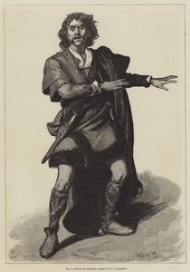 Mr H Irving som Macbeth