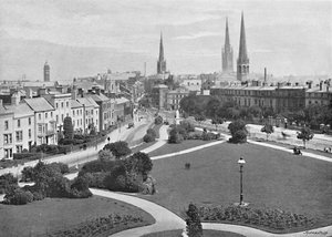 Coventry: The Three Spires, c1896