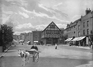 Market Place, Ledbury, c1896