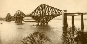 The Forth Bridge, 1930.