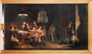 natt til det 9. Thermidor år II (27. juli av Valeri Ivanovich Jacobi