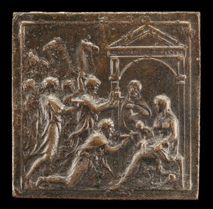 The Adoration of the Magi, 1537 eller senere. av Valerio Belli