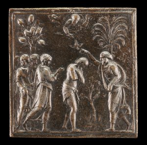 Dåpen i Jordan, 1537 eller senere. av Valerio Belli
