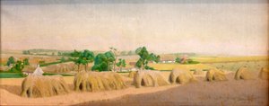 Landskap ved Ingooigem av Valerius de Saedeleer