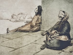 Napolitanske tiggere (tegning)