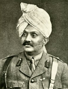 'The Jam Sahib of Nawanagar Prince Rantjitsinhji...', Første verdenskrig, januar 1915, c1920.