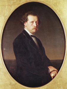 Portrett av N.G. Rubinstein av Vasili Grigorevich Perov