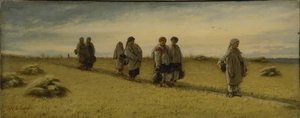 Reapers Return of the Field i Ryazan-provinsen, 1874 av Vasili Grigorevich Perov