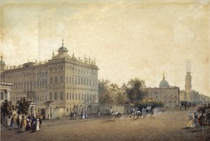 St. Petersburg. Anichkov-palasset, 1830-tallet