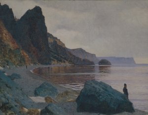 Nær St. George-klosteret. Krim av Vasili Vasilievich Vereshchagin