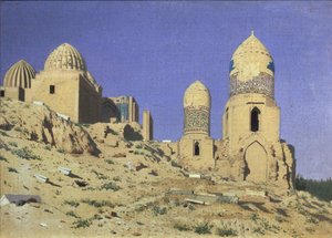 Necropolis Shah-i-Zinda The Living King i Samarkand, 1869-1870 av Vasili Vasilievich Vereshchagin