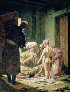 Salg av en barneslave av Vasili Vasilievich Vereshchagin