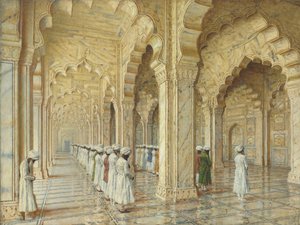 Perlemoskeen i Agra, slutten av 1870-tallet-begynnelsen av 1880-tallet av Vasili Vasilievich Vereshchagin