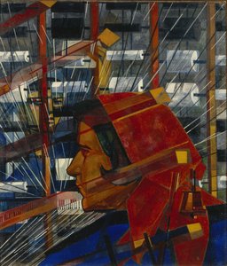 The Weaver, tidlig på 1930-tallet av Vasili Vasilyevich Kuptsov