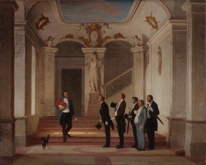 I en avdeling Sjefens utseende, 1860-tallet. av Vasili Vladimirovich Pukirev