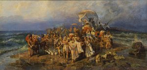 Israelittene krysset Rødehavet, andre halvdel av 1800-tallet.