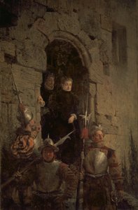 Arrestasjon av huguenot Jacqueline de Montbel d