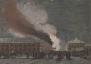 Brann i salthandelsrekkene
