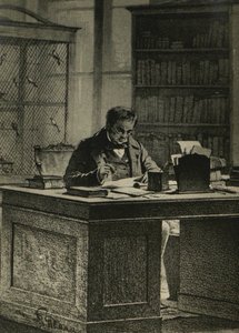 Portrett av filologen og forleggeren Nikolai Ivanovich Grech 1787-1867.