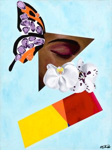 Madam Renaissance, 2014 (akryl på lerret)