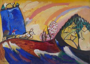 Maling med troika, 4036. av Wassily Kandinsky