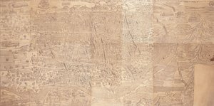 Kart over Kairo, et fugleperspektiv, 1549