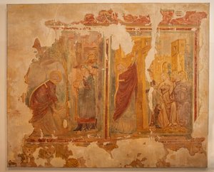 Scener fra St Nicholas liv av Venetian School