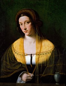 Portrett av en dame av Veneto Bartolomeo