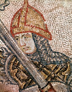 Leder for en soldat (mosaikkdetalj